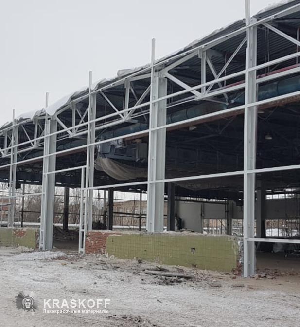 Ферростоун – атмосферостойкая зимняя краска по металлу